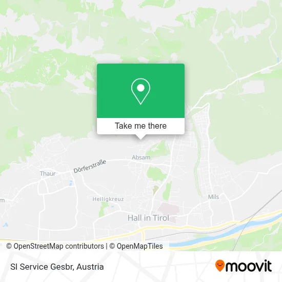 Sl Service Gesbr map