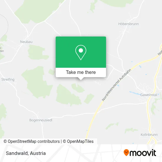 Sandwald map