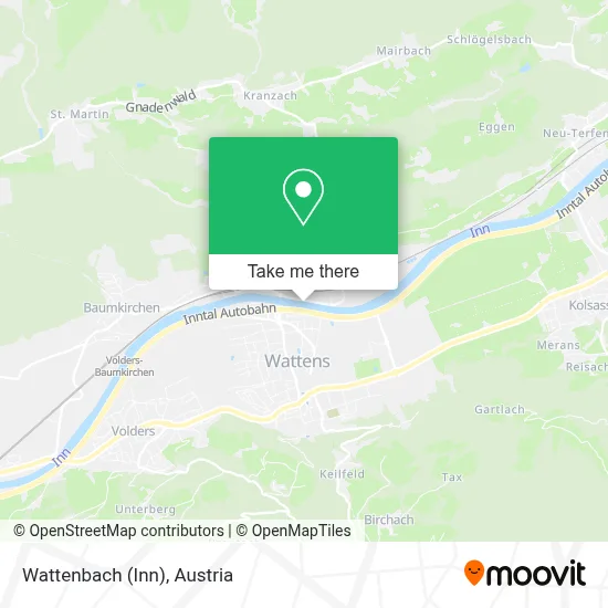 Wattenbach (Inn) map