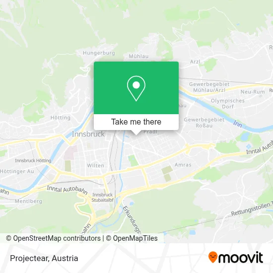Projectear map