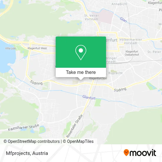 Mfprojects map