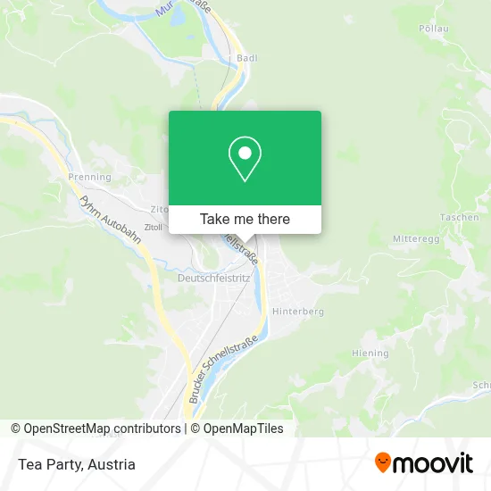 Tea Party map