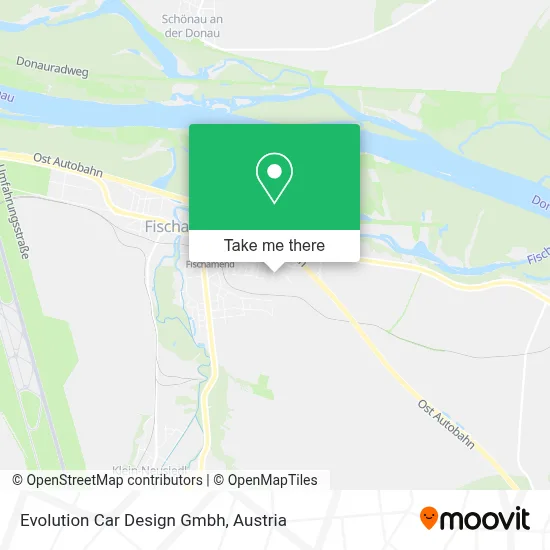 Evolution Car Design Gmbh map