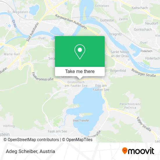 Adeg Scheiber map