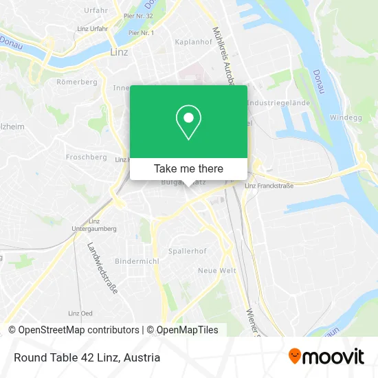 Round Table 42 Linz map