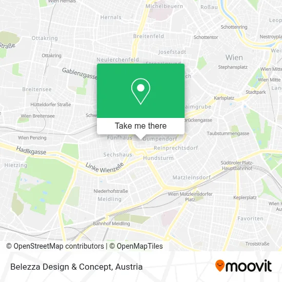 Belezza Design & Concept map