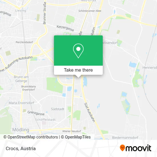 Crocs map