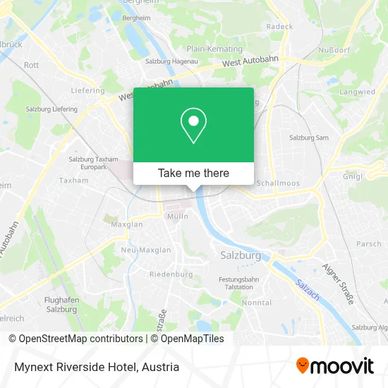 Mynext Riverside Hotel map
