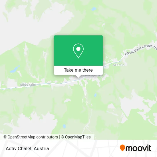 Activ Chalet map