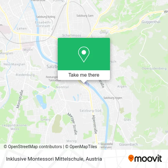 Inklusive Montessori Mittelschule map