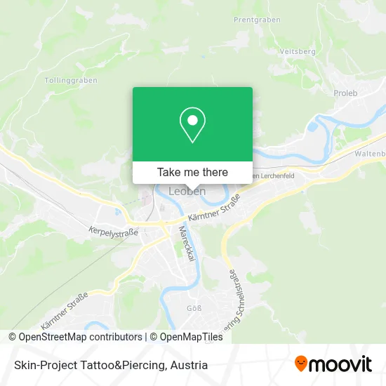 Skin-Project Tattoo&Piercing map