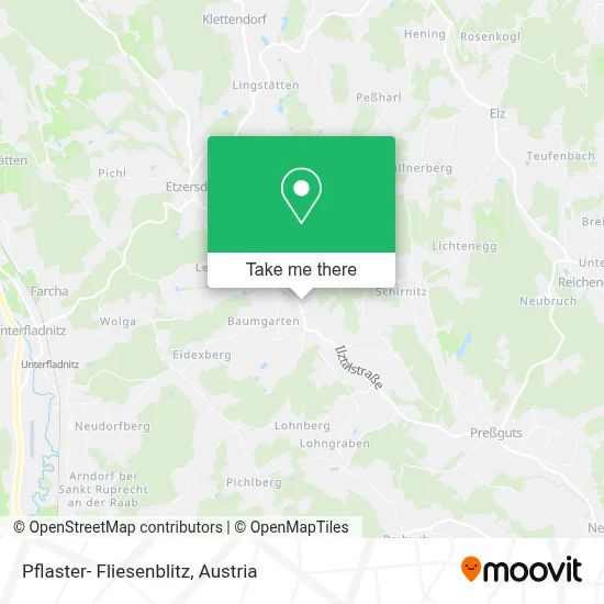 Pflaster- Fliesenblitz map