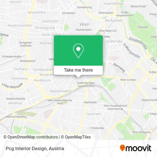 Pcg Interior Design map