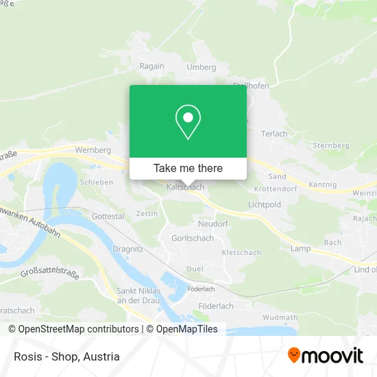 Rosis - Shop map