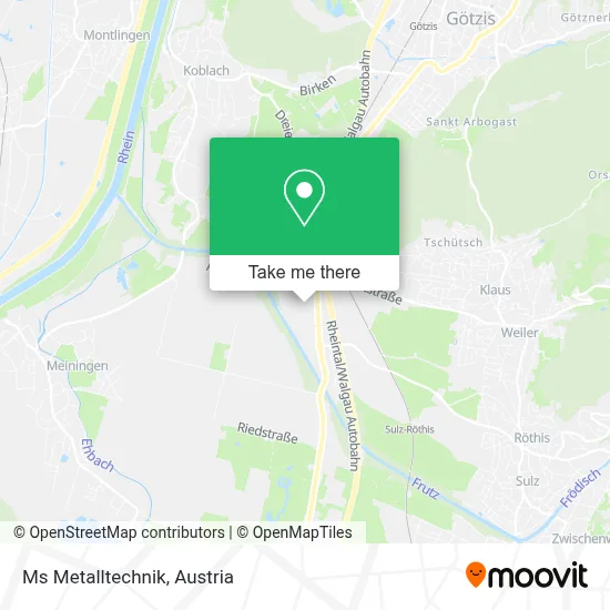 Ms Metalltechnik map