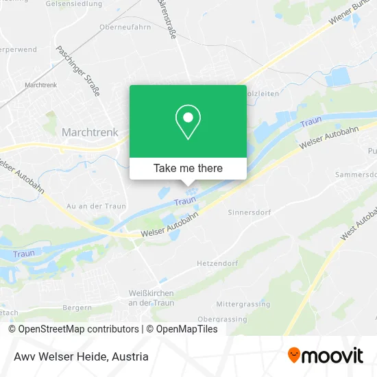 Awv Welser Heide map