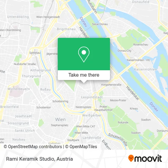 Rami Keramik Studio map