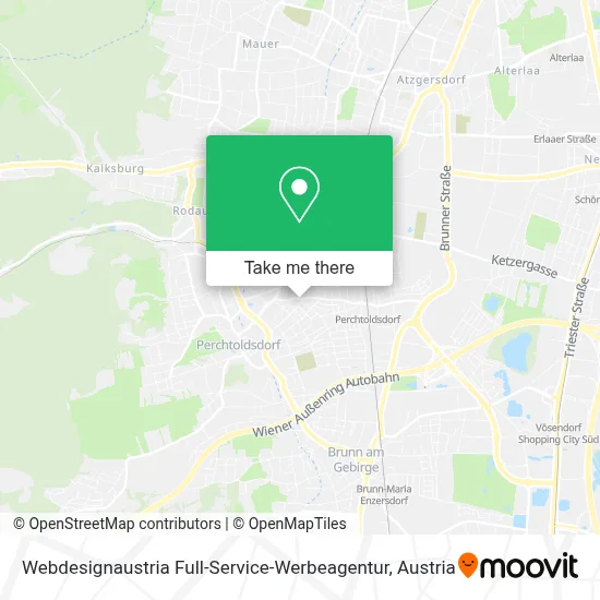 Webdesignaustria Full-Service-Werbeagentur map
