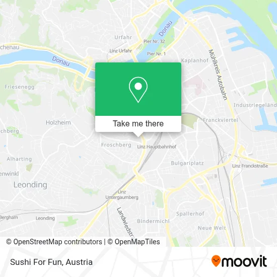 Sushi For Fun map