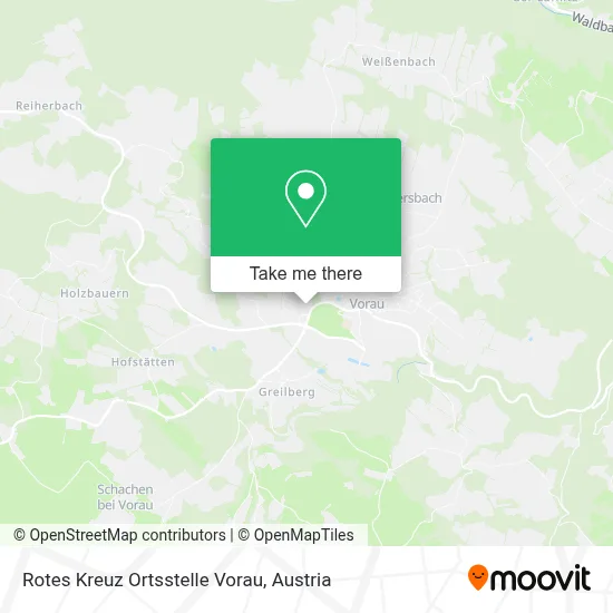 Rotes Kreuz Ortsstelle Vorau map