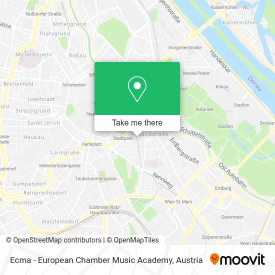 Ecma - European Chamber Music Academy map