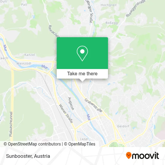 Sunbooster map