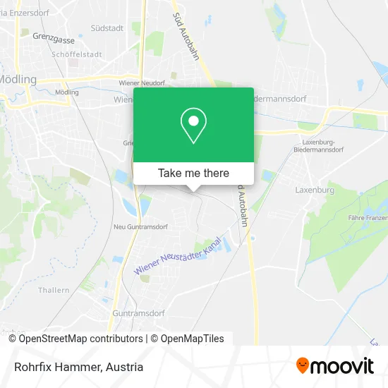 Rohrfix Hammer map