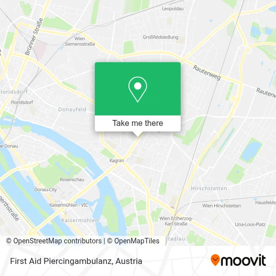 First Aid Piercingambulanz map