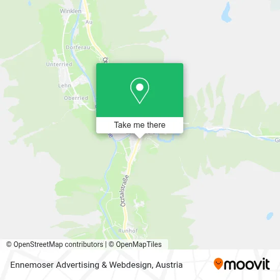 Ennemoser Advertising & Webdesign map