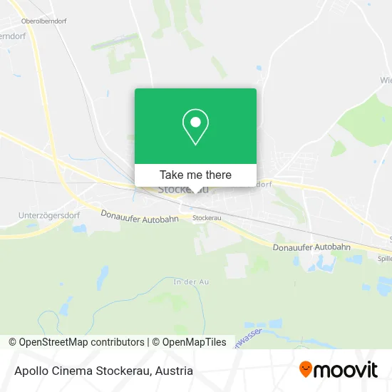 Apollo Cinema Stockerau map