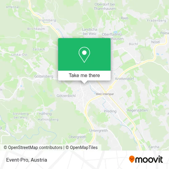 Event-Pro map