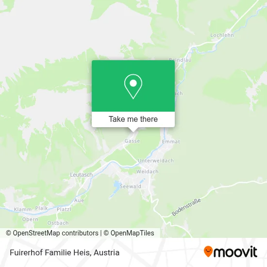 Fuirerhof Familie Heis map