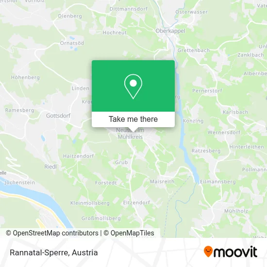 Rannatal-Sperre map