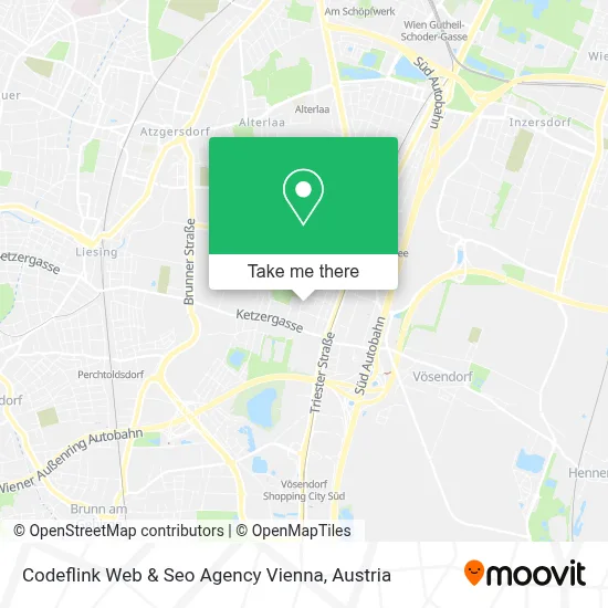 Codeflink Web & Seo Agency Vienna map