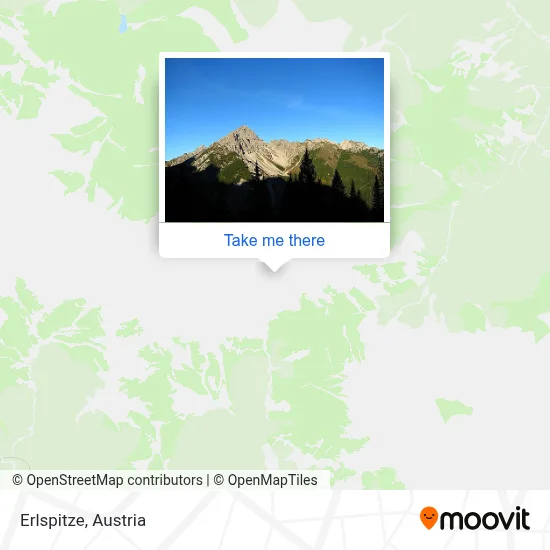 Erlspitze map