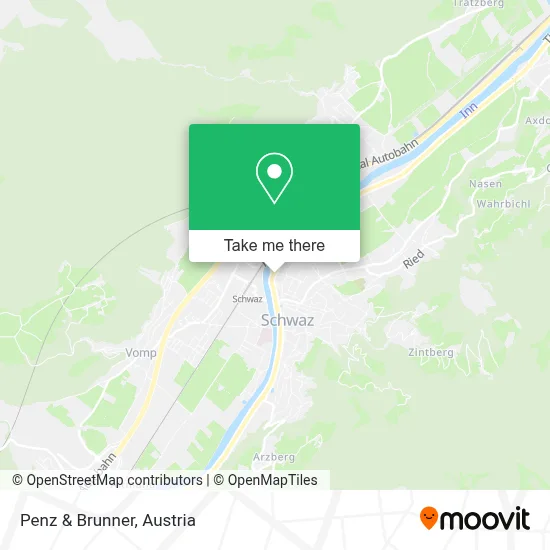Penz & Brunner map