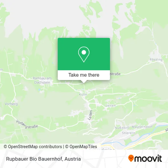 Rupbauer Bio Bauernhof map