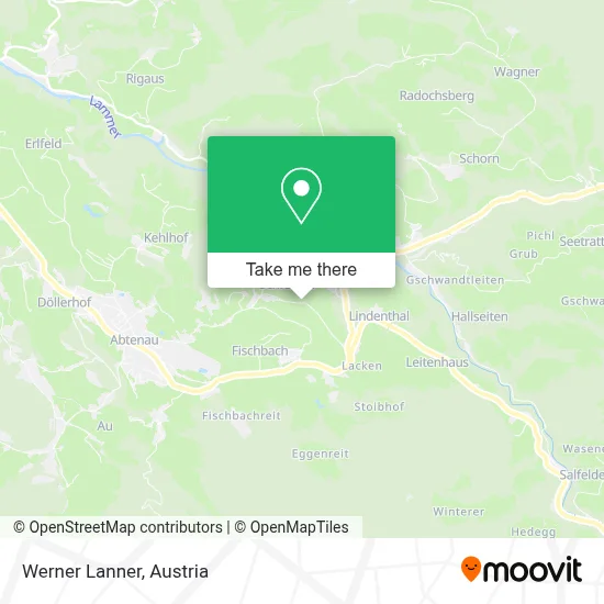 Werner Lanner map