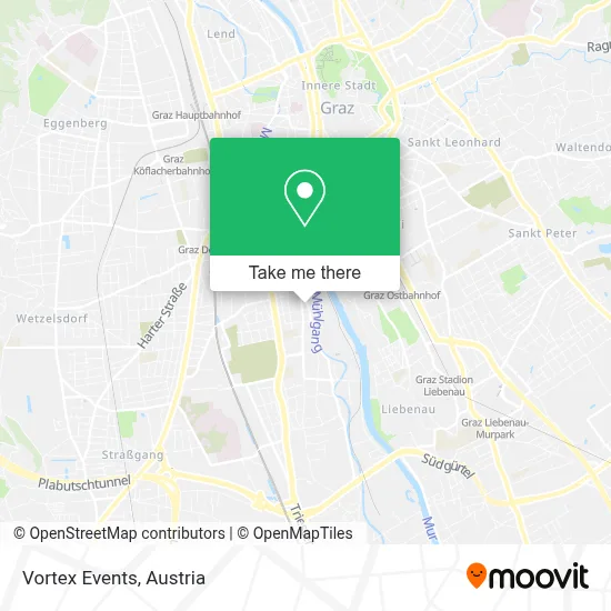 Vortex Events map