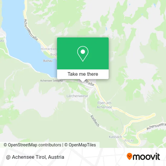 @ Achensee Tirol map