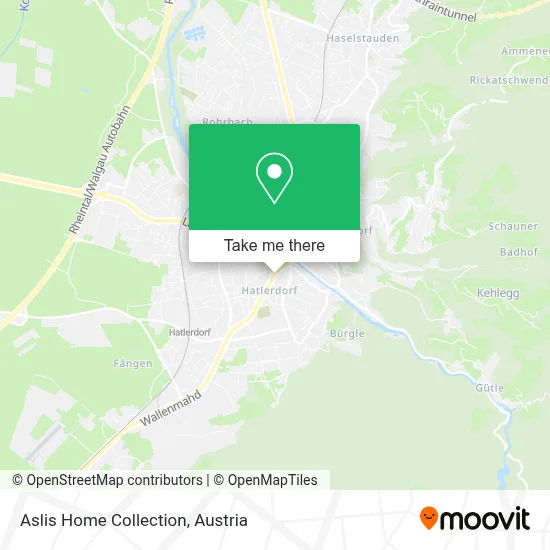 Aslis Home Collection map