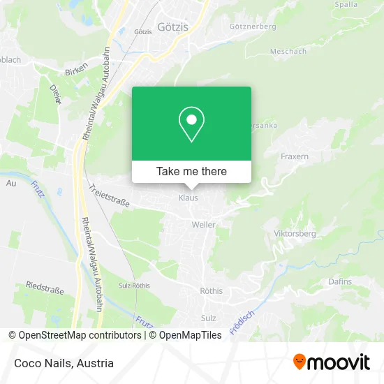 Coco Nails map