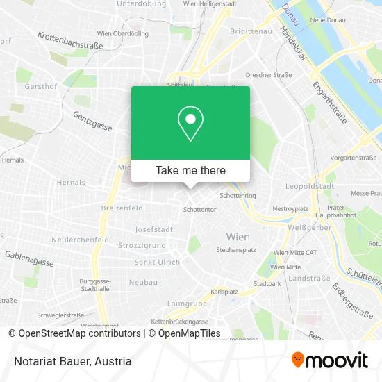 Notariat Bauer map