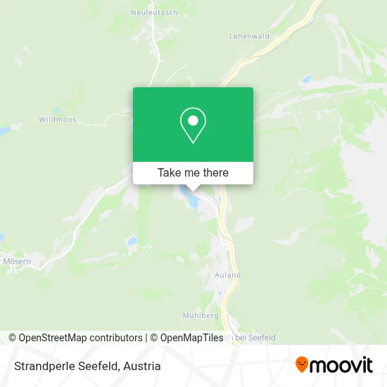 Strandperle Seefeld map