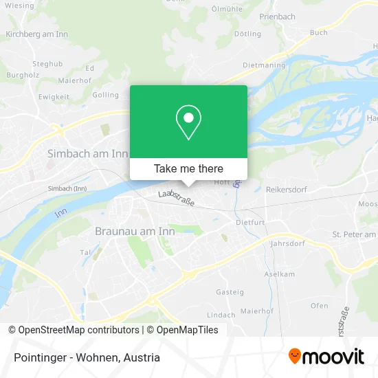Pointinger - Wohnen map
