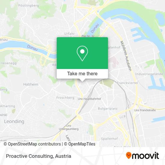 Proactive Consulting map