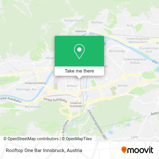 Rooftop One Bar Innsbruck map