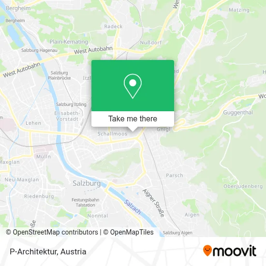 P-Architektur map