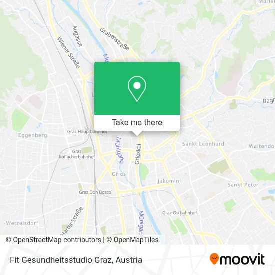 Fit Gesundheitsstudio Graz map