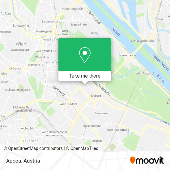 Apcoa map